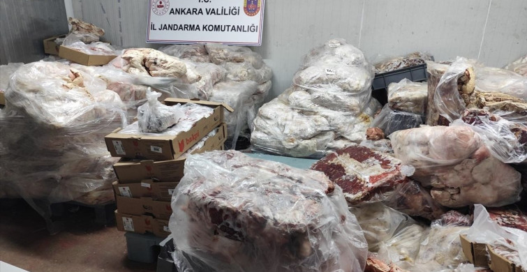 Başkentte 17 Ton Bozuk Et Ele Geçirildi