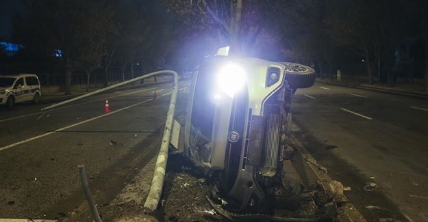 Başkentte 2 Ayrı Trafik Kazası: 1 Ölü, 1 Yaralı