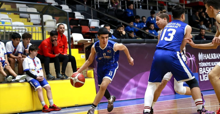 Basketbol 14 Yaş Altı Anadolu Şampiyonası Mersin'de Başladı