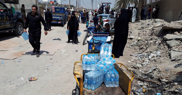 Basra'da 118.00 Kişi Zehirlendi