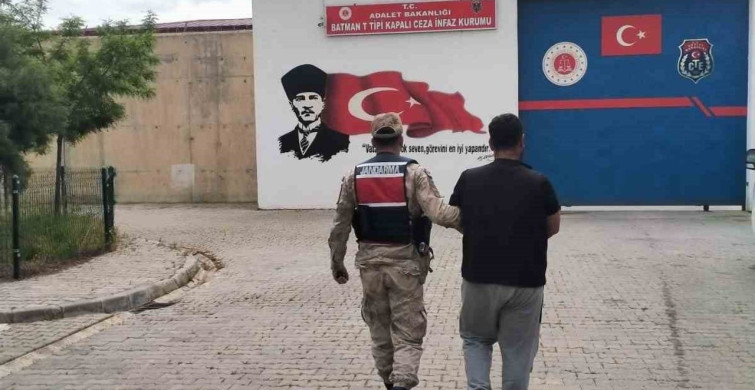 Batman'da 14 Yıl Hapis Cezası Bulunan Şahıs Yakalandı