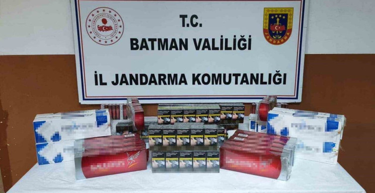 Batman’da Kaçakçılıkla Mücadele Operasyonu