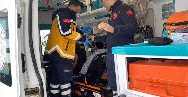 Batman'da Kar Yağışı Sonrası Tansiyon Hastasına Acil Yardım