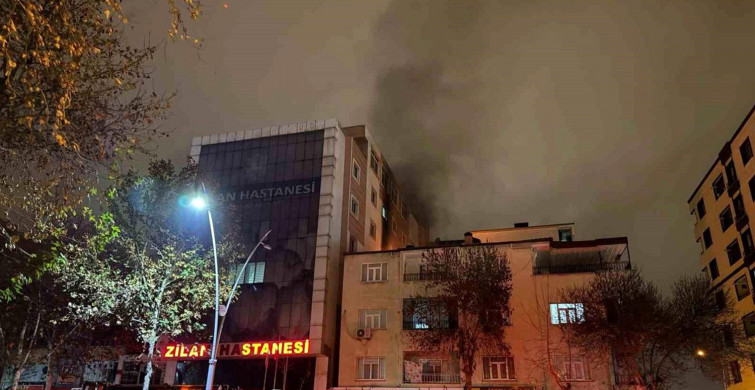 Batman'da korkutan yangın! Psikiyatri hastası hastanede yangın çıkardı