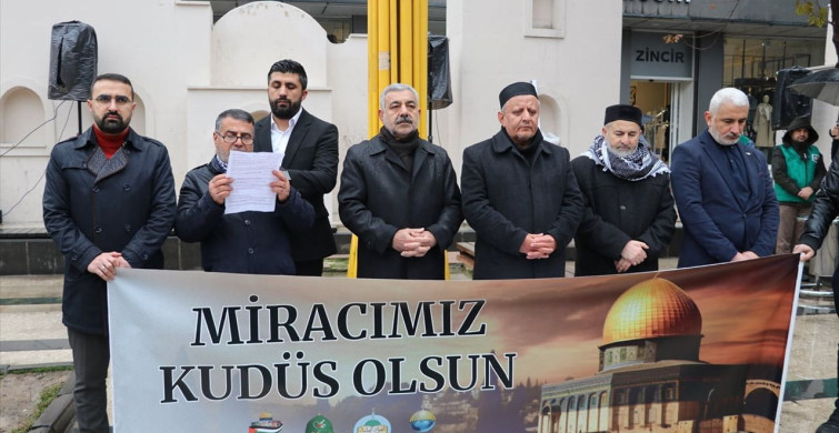 Batman’da Kudüs ve Gazze İçin Destek Gösterisi