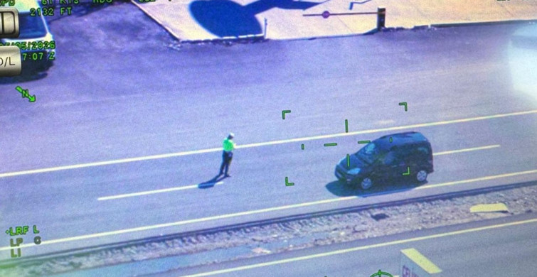 Batman'da Kurban Bayramı Öncesi Hava Destekli Trafik Denetimi