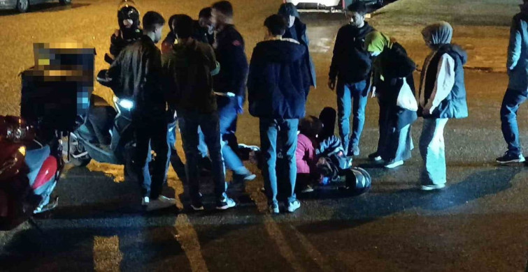 Batman'da Motosiklet Kazası: Bir Kurye Yaralandı