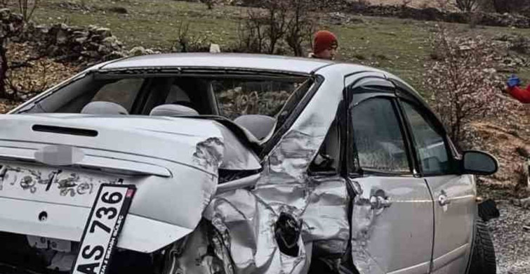 Batman'da Otomobil Kazası: 1 Yaralı