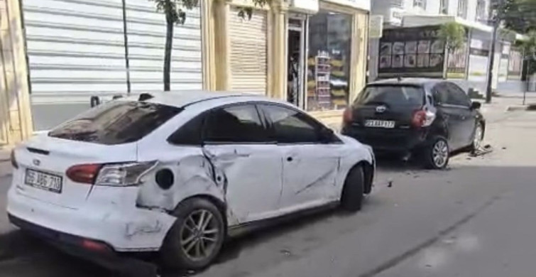 Batman'da Park Halindeki Araçlara Çarpan Sürücü Kaçtı