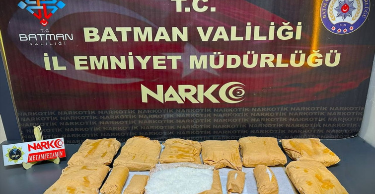 Batman'da Sentetik Uyuşturucu Operasyonu