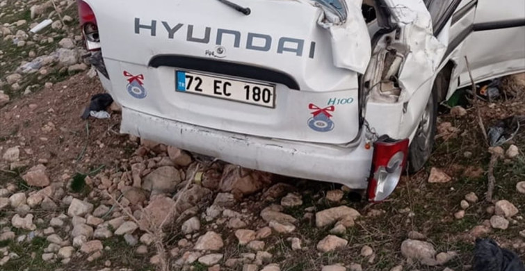 Batman'da Trafik Kazası: 1 Ölü, 2 Yaralı