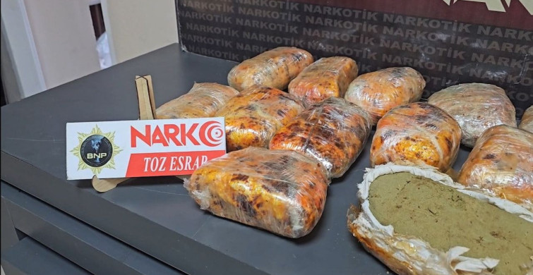 Batman'da Uyuşturucu Operasyonu: 11 Kilogram Eşya ve 1 Tutuklama