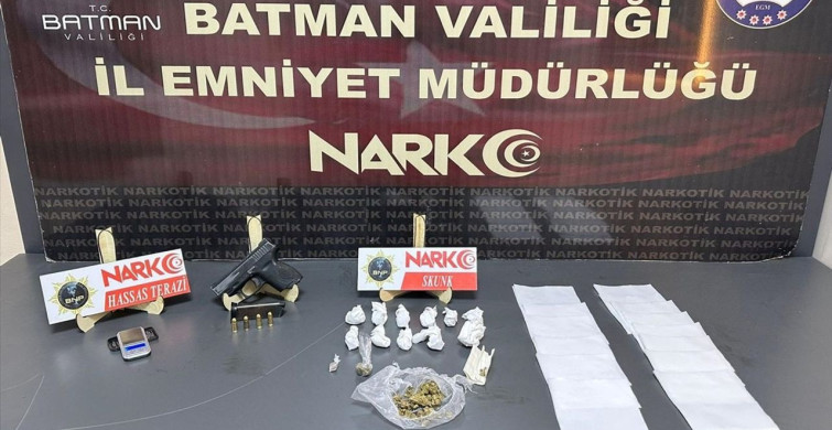 Batman'da Uyuşturucu Operasyonu: 2 Tutuklama