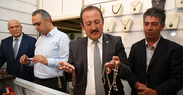Bayburt Kehribarının İlk Ürünleri Piyasaya Sunuldu