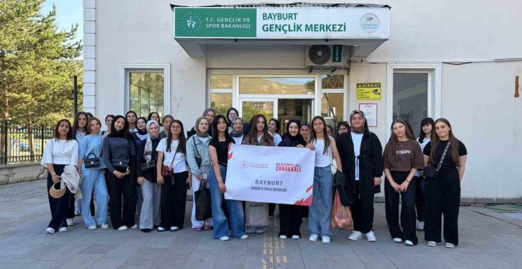Bayburtlu gençler tarihin izinde Çanakkale’ye uğurlandı