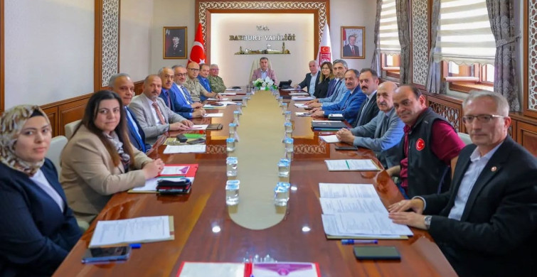 Bayburt’ta 15 Temmuz hazırlıkları toplantıda ele alındı
