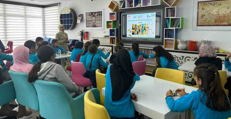 Bayburt'ta 587 öğrenciye doğa eğitimi verildi