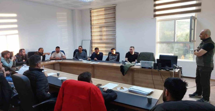 Bayburt'ta Avcılık Eğitimi Tamamlandı