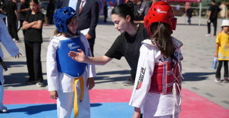 Bayburt'ta çocuklar yaz tatilini sporla değerlendirecek