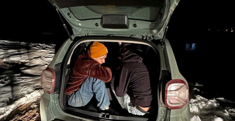 Bayburt'ta Düzensiz Göçmen Yakalamaları ve Gözaltılar