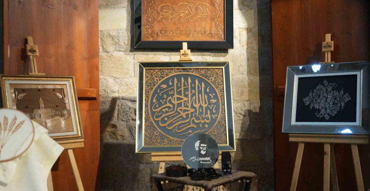 Bayburt'ta kadınlar geleneksel el sanatlarını modern tasarımlarla buluşturdu