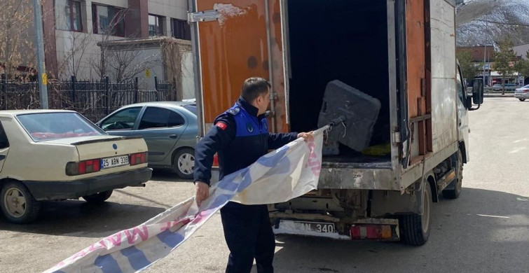 Bayburt'ta Kaldırım İhlallerine Karşı Denetimler Devam Ediyor