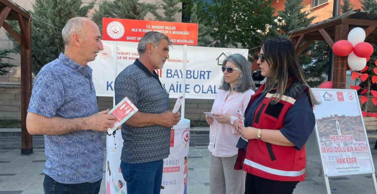 Bayburt'ta koruyucu aile hizmeti tanıtıldı