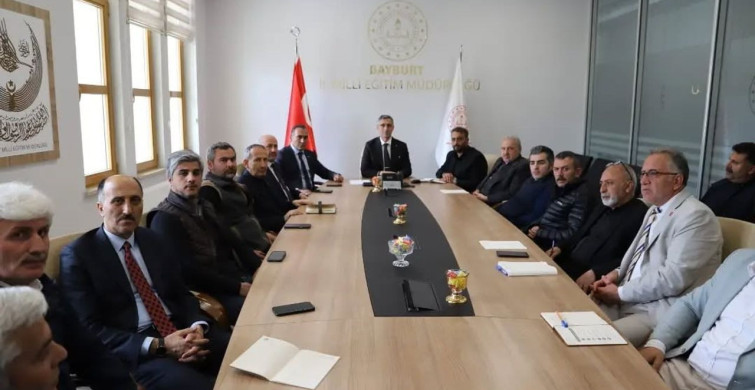 Bayburt'ta LGS ve YKS Hazırlıkları Değerlendirildi