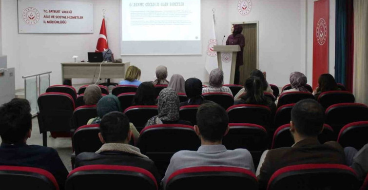 Bayburt’ta Özel Çocuklarla Çalışma Eğitimi Düzenlendi