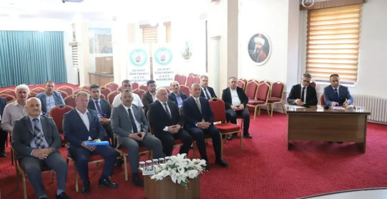 Bayburt'ta Sınav Süreçleri İçin Güvenlik Toplantısı
