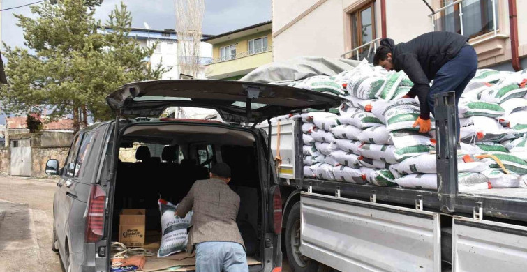 Bayburt'ta Üreticilere Yüzde 75 Hibeli Nohut Tohumu Dağıtımı