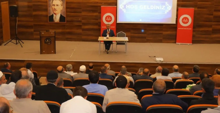 Bayburt'ta yaz Kur'an kursları semineri düzenlendi