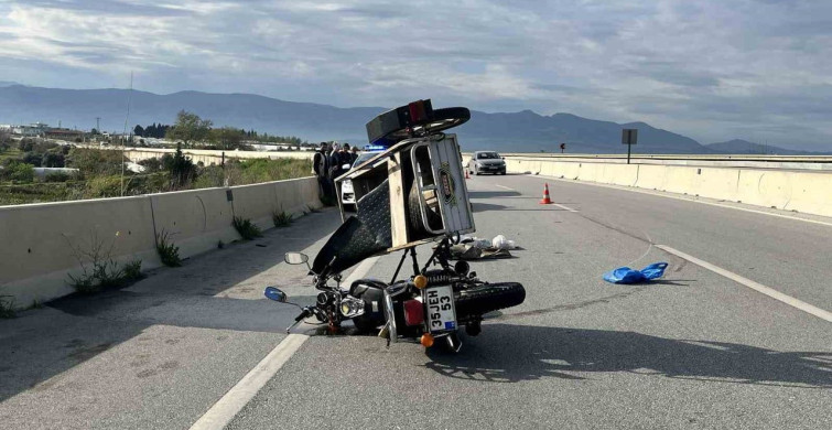 Bayındır'da Motosiklet Kazası: Bir Yaralı