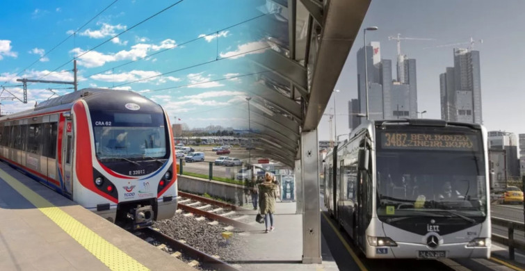 Bayrama toplu taşıma ücretsiz olacak mı? İzban, marmaray ücretsiz olacak mı?