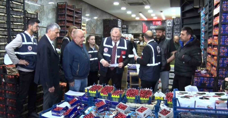 Bayrampaşa Sebze ve Meyve Hali'nde Fahiş Fiyat Denetimi