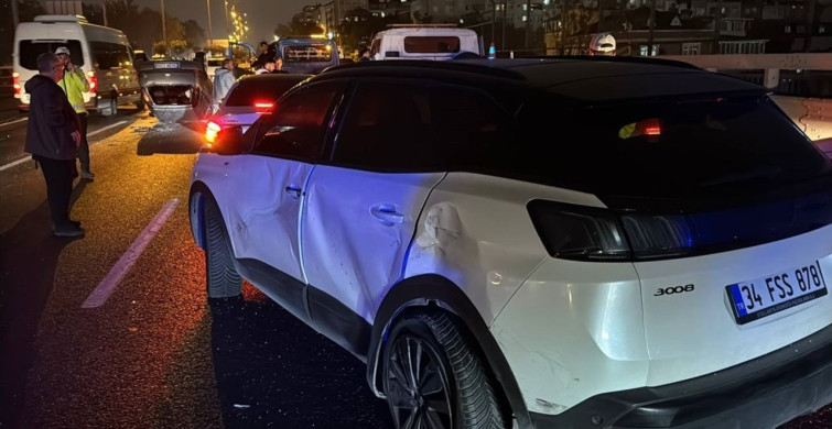 Bayrampaşa'da Zincirleme Trafik Kazası