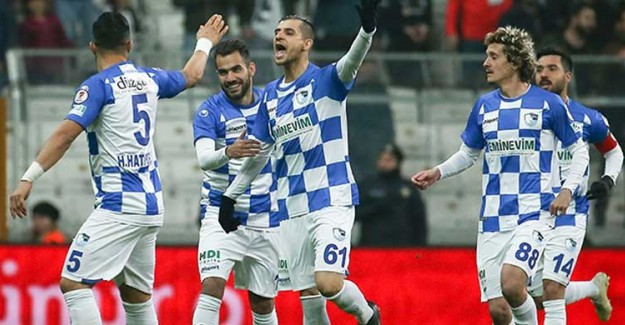  B.B Erzurumspor Beşiktaş'ı Kupanın Dışına İtti