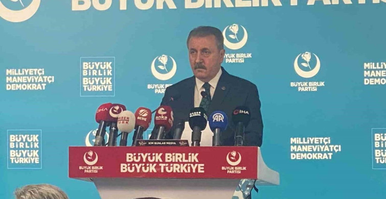 BBP Genel Başkanı Destici, 29 şüpheli hakkında yakalama ve gözaltı kararı alındığını açıkladı