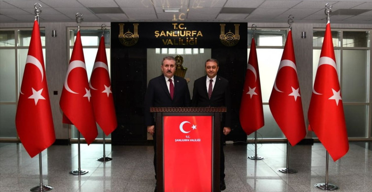 BBP Genel Başkanı Destici Şanlıurfa Ziyaretinde