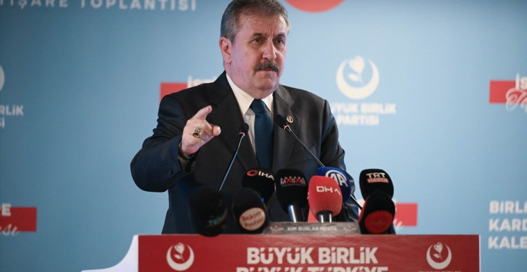 BBP Genel Başkanı Destici'den Güvenlik ve Gazze Vurgusu