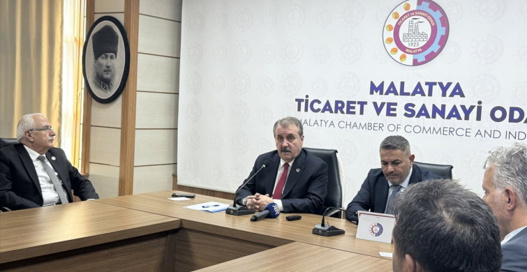 BBP Genel Başkanı Mustafa Destici Malatya'da Esnaf ve Belediyeleri Ziyaret Etti