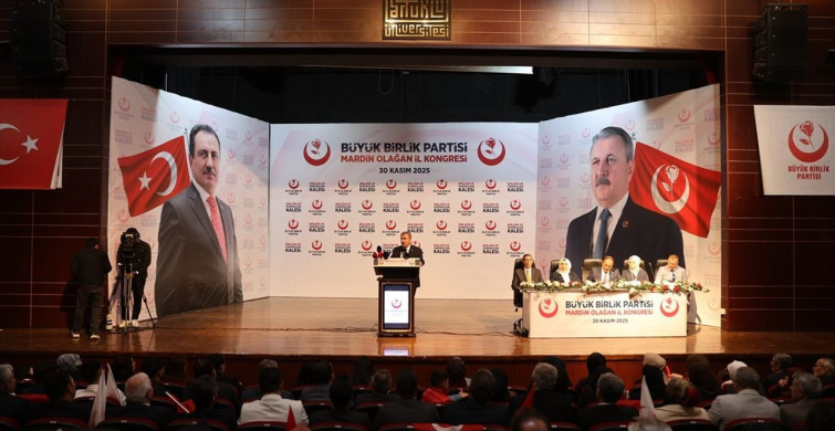 BBP Genel Başkanı Mustafa Destici, Mardin'de Kardeşlik Vurgusu Yaptı