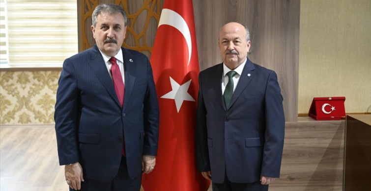 BBP Genel Başkanı Mustafa Destici Uşak'ta