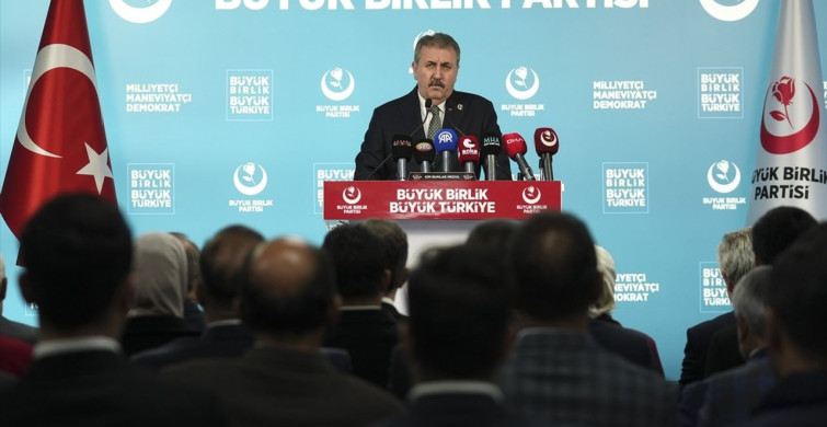 BBP Genel Başkanı Mustafa Destici’den Kadına Şiddet Mesajı
