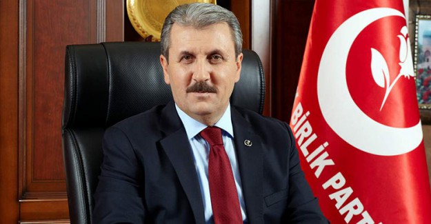 BBP lideri Destici'den Erken Seçim Açıklaması
