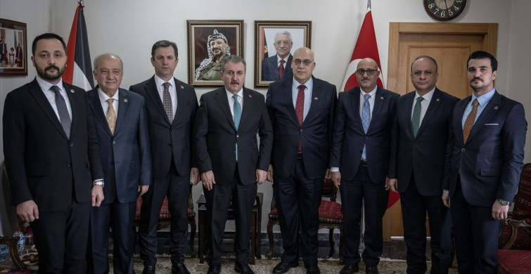 BBP Lideri Destici'den Filistin'e Destek Ziyareti