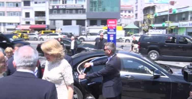 Belçika Kraliçesi Mathilde, İstanbul'daki Ulaştırma Paneline Katıldı