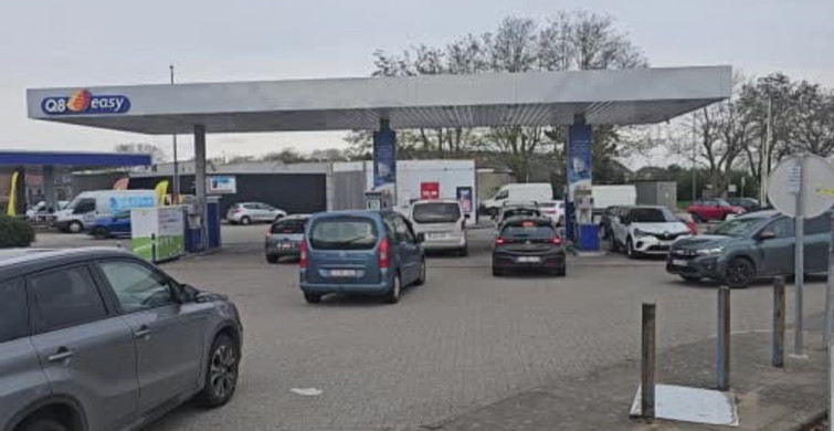 Belçika'da Akaryakıt Fiyatlarına Zam: Kuyruklar Oluştu