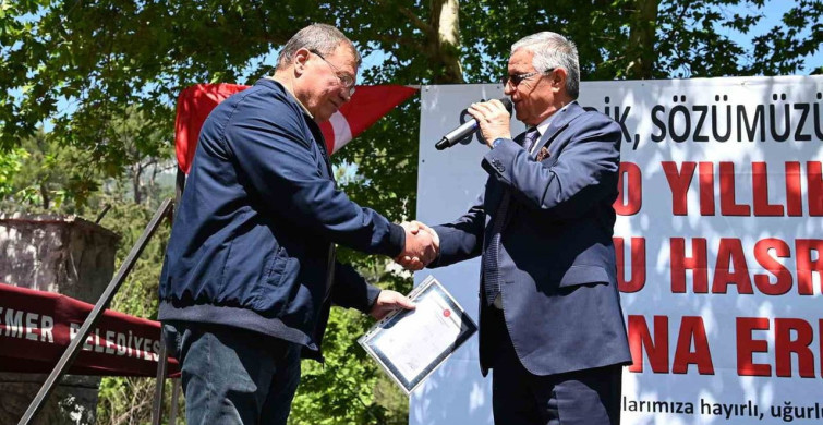 Beldibi Mahallesi'nde Tapu Sorunu Sona Erdi