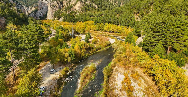 Belemedik Tabiat Parkı Sonbahar Güzellikleriyle Dikkat Çekiyor